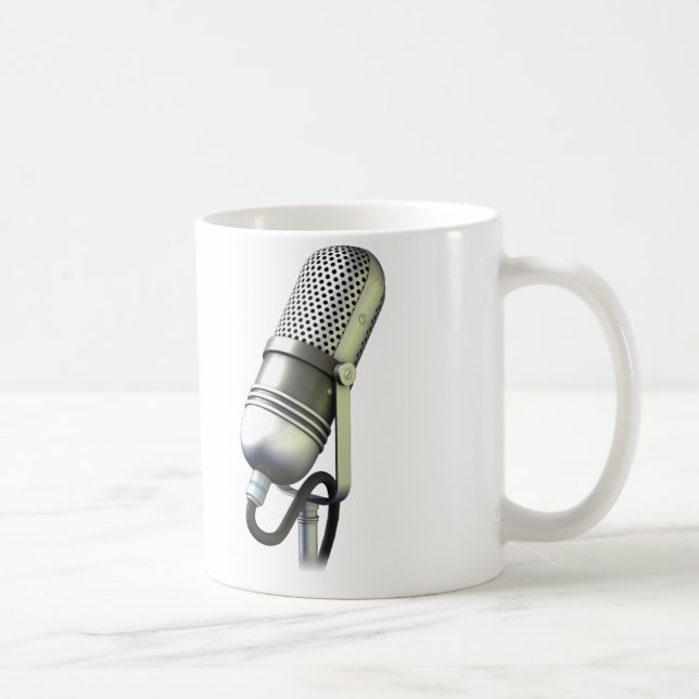 Taza De Café Estudio de la escucha telefónica - expediente. (Derecha)