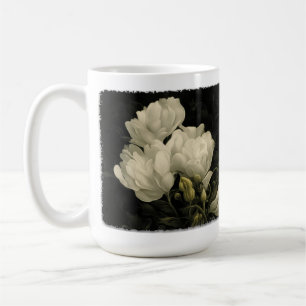Taza De Café Estudio de una peonía