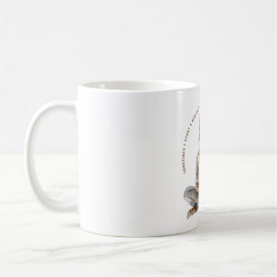 Taza De Café Estudio Graceful: Un Chica Vintage. Una lectura ch