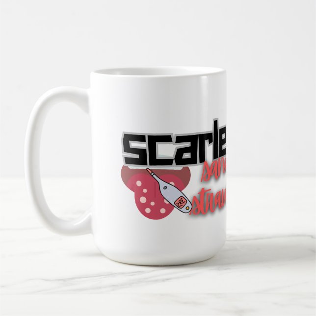 Taza De Café Estudio médico de fiebre escarlata (Izquierda)