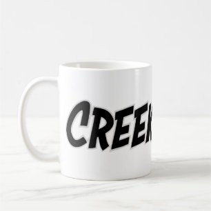 Taza De Café Estudios Personalizado Creekrat - Logo de Creek Ra