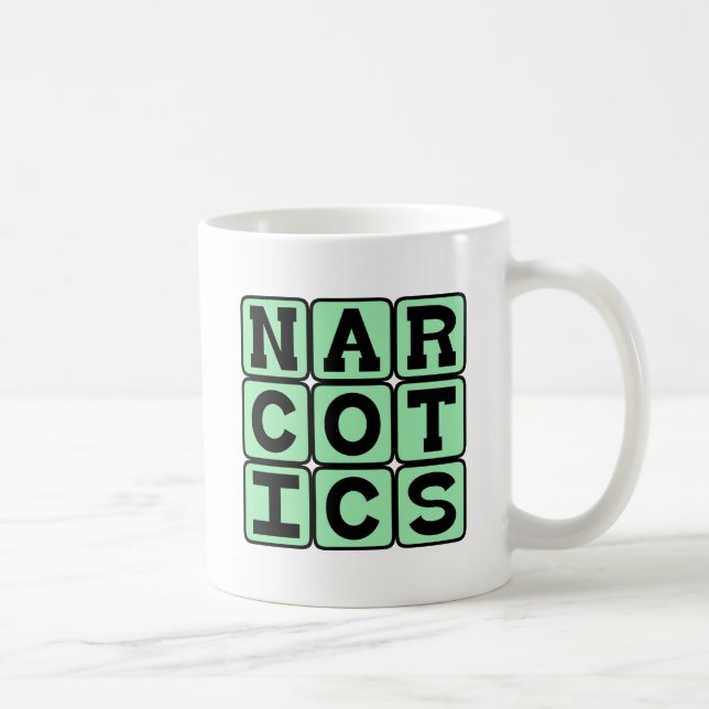 Taza De Café Estupefacientes, Drogas (Derecha)