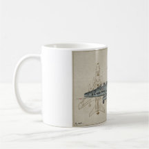 Taza de café estupenda del F-100 SABRE