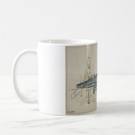Taza de café estupenda del F-100 SABRE
