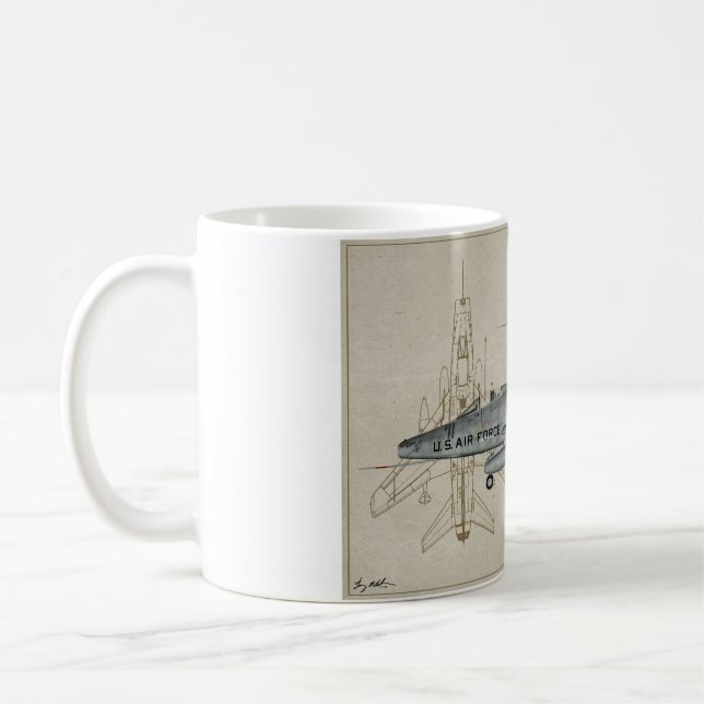 Taza de café estupenda del F-100 SABRE (Izquierda)