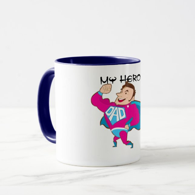 Taza de café estupenda del papá (Anverso izquierdo)