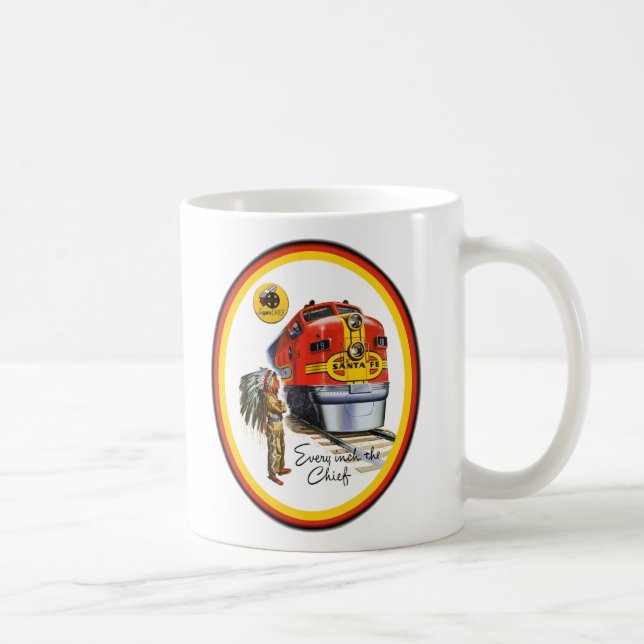 Taza de café estupenda del tren de Santa Fe (Derecha)