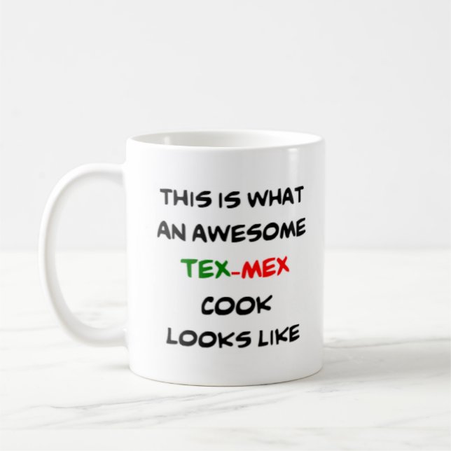Taza De Café estupendo tex-mex (Izquierda)
