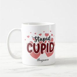 Taza De Café Estúpido día absurdo contra San Valentín