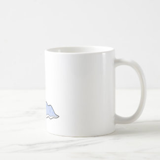 Taza De Café estúpido monstruo azul oscuro