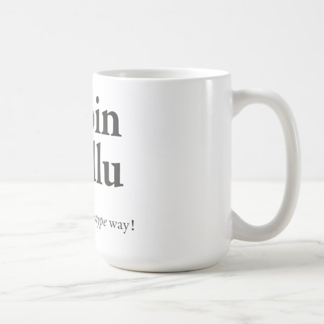 Taza De Café Etaoin Mug (Derecha)