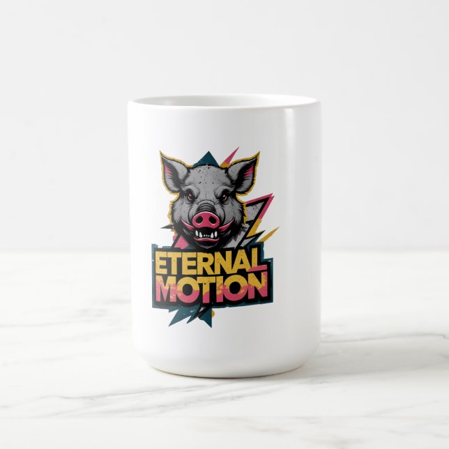 Taza De Café Eternal Motion Boar (Centro)