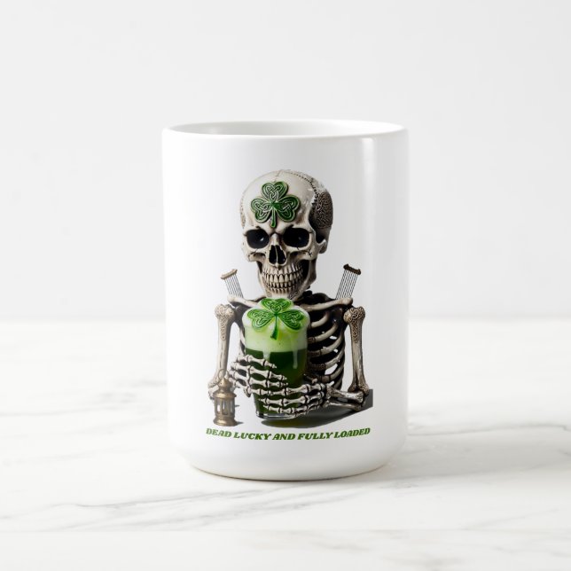 Taza De Café Eternal Stout Skeleton Graphic Tee | Mischievous (Centro)