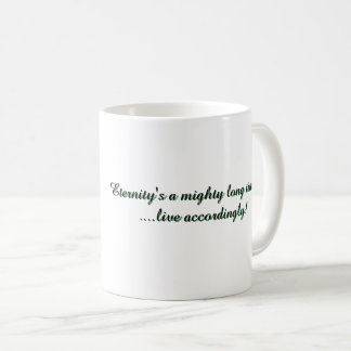 Taza De Café Eternity Classic Mug, 11 oz
