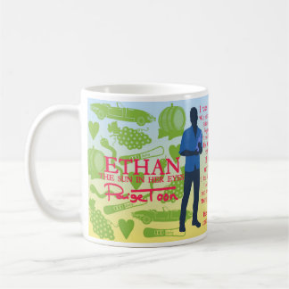 Taza De Café Ethan - "El Sol en sus ojos" Cita Mug