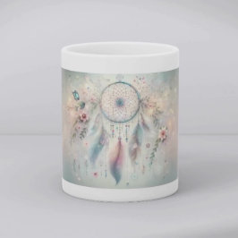 Taza De Café Ethereal Boho Dreamcatcher