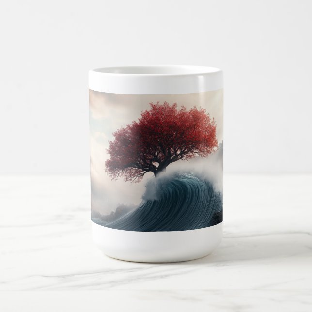Taza De Café Ethereal Landscape Mug (Centro)