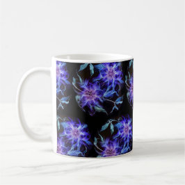 Taza De Café Ethereal Wisps: Diseño Kirlian