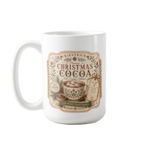 Etiqueta de Cacao Caliente Nórdico