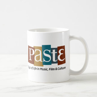Taza De Café Etiqueta del logotipo del bloque de la goma en el