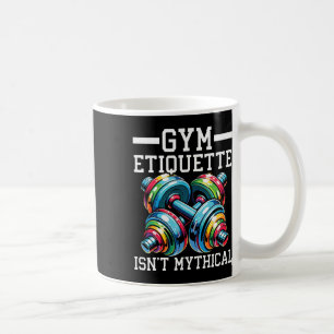 Taza De Café Etiqueta en el gimnasio Entrenamiento Fisicocultur