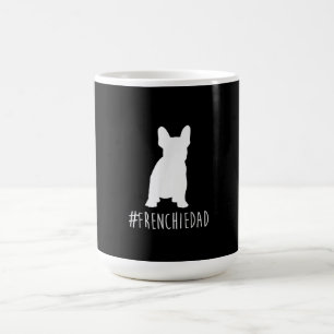 Taza De Café etiqueta frenchie dad regalo de papá de bulldog