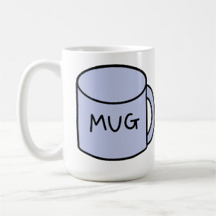 Taza De Café Etiqueta Minimalista Divertida Regalo de Café