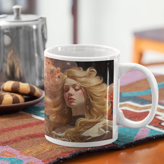 Taza De Café Etiqueta mural versión 18 (Mural Tag version 18 Coffee Mug
)