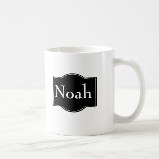Taza De Café Etiqueta negra personalizada