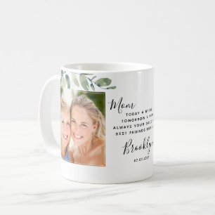 Taza De Café Eucalipto Regalo de Boda para la Madre de la Novia