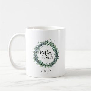 Taza De Café Eucalipto Rústico Madre Botánica de la Novia