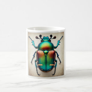 Taza De Café Eudicella Beetle 120724IREF119 - Watercolor