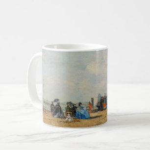 Taza De Café Eugene Boudin - Reunión en la playa