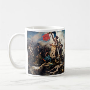 Taza De Café Eugene Delacroix - La Libertad Guiando al Pueblo
