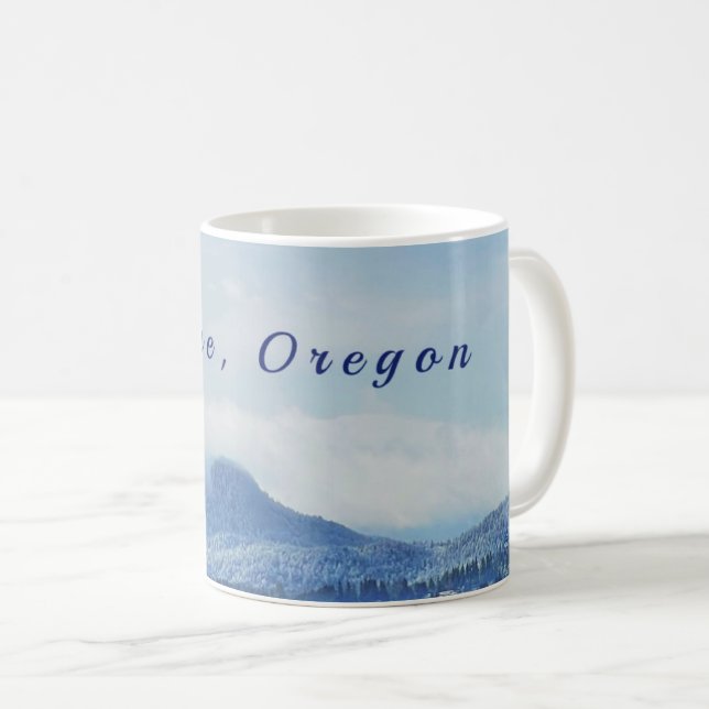 Taza De Café "Eugene, Oregon" café Mug (Anverso derecho)