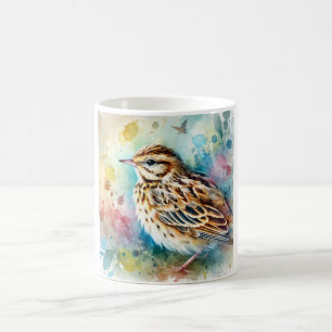 Taza De Café Eurasian skylark 310724AREF131 - Watercolor