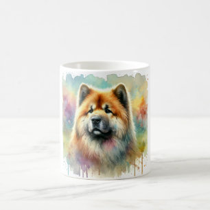 Taza De Café Eurasier in a Gentle Nature 110924AREF128 - Waterc