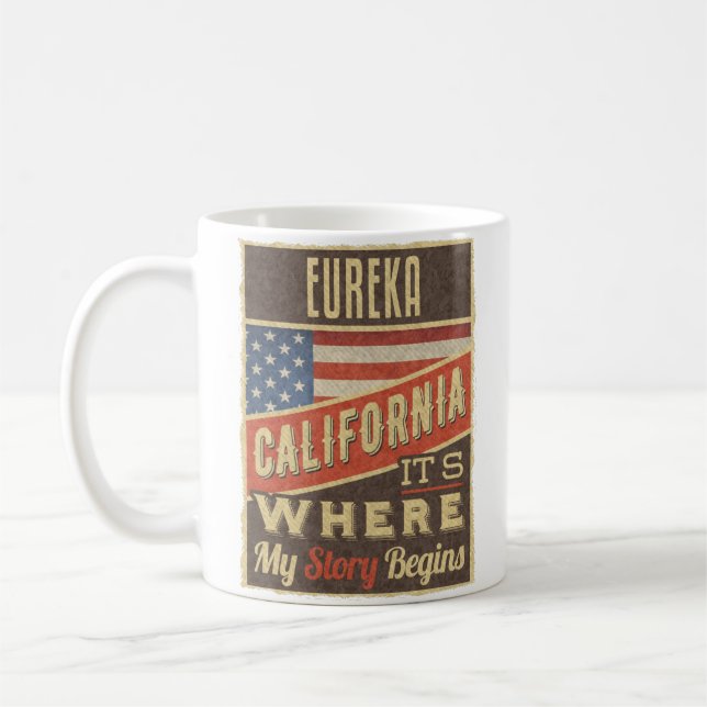 Taza De Café Eureka California (Izquierda)
