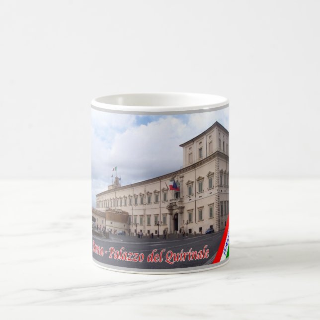 Taza De Café Europa - Italia - Lacio - Roma - Palacio Quirinal  (Centro)