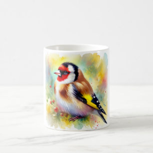 Taza De Café European Goldfinch 060724AREF127 - Watercolor