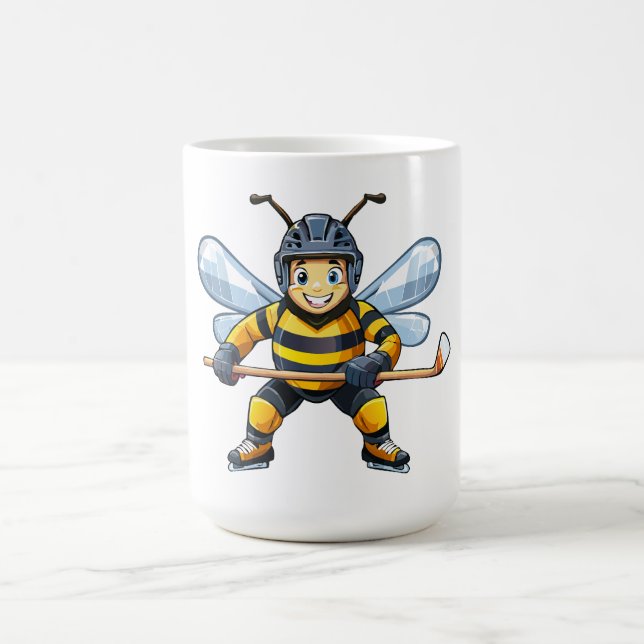 Taza De Café European honey bee (Apis mellifera) (Centro)