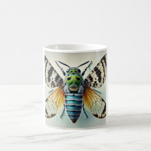 Taza De Café Euryxaenapta dorsal view 160924IREF211 - Watercolo