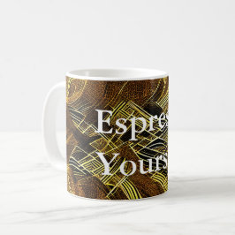 Taza De Café Eva 6 Resumen Diseño Clásico