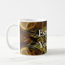 Taza De Café Eva 6 Resumen Diseño Clásico