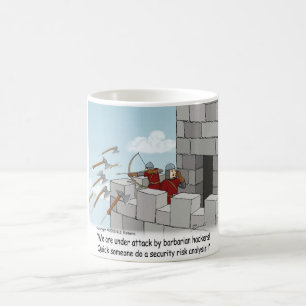 Taza De Café Evaluación del riesgo de seguridad Café Mug