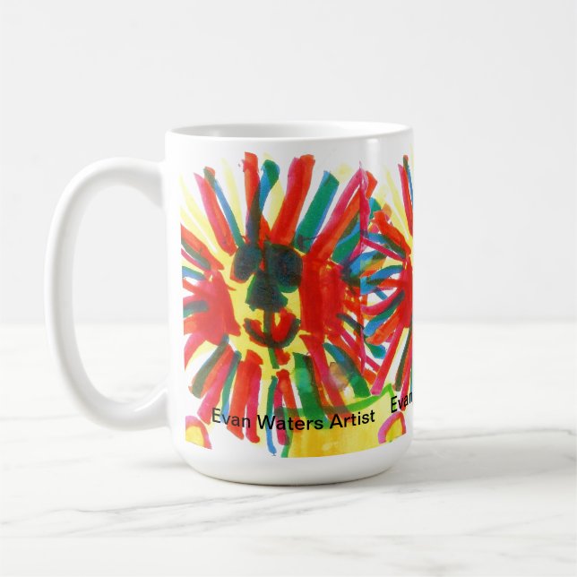 Taza De Café Evan Waters Artist Coffee Mug (Izquierda)