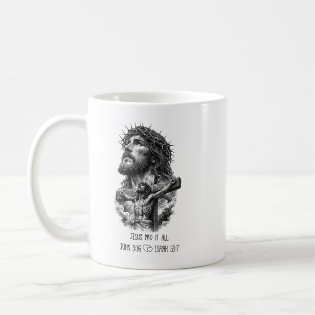 Taza De Café Evangelio de Jesús  (Izquierda)