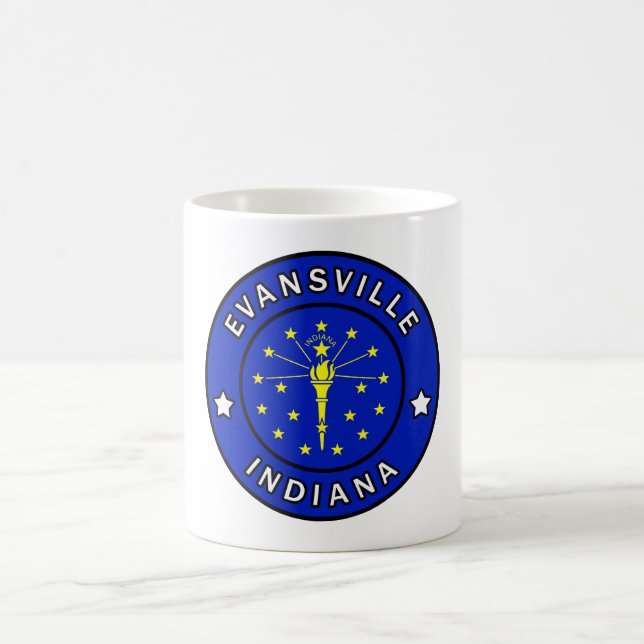 Taza De Café Evansville Indiana (Centro)