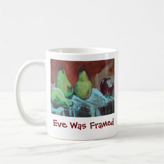 Taza De Café Eve fue enmarcado