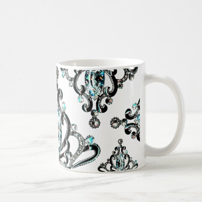 Taza De Café "Everything Tiara" BARRA DE CAFÉ DE dos tonos (Derecha)